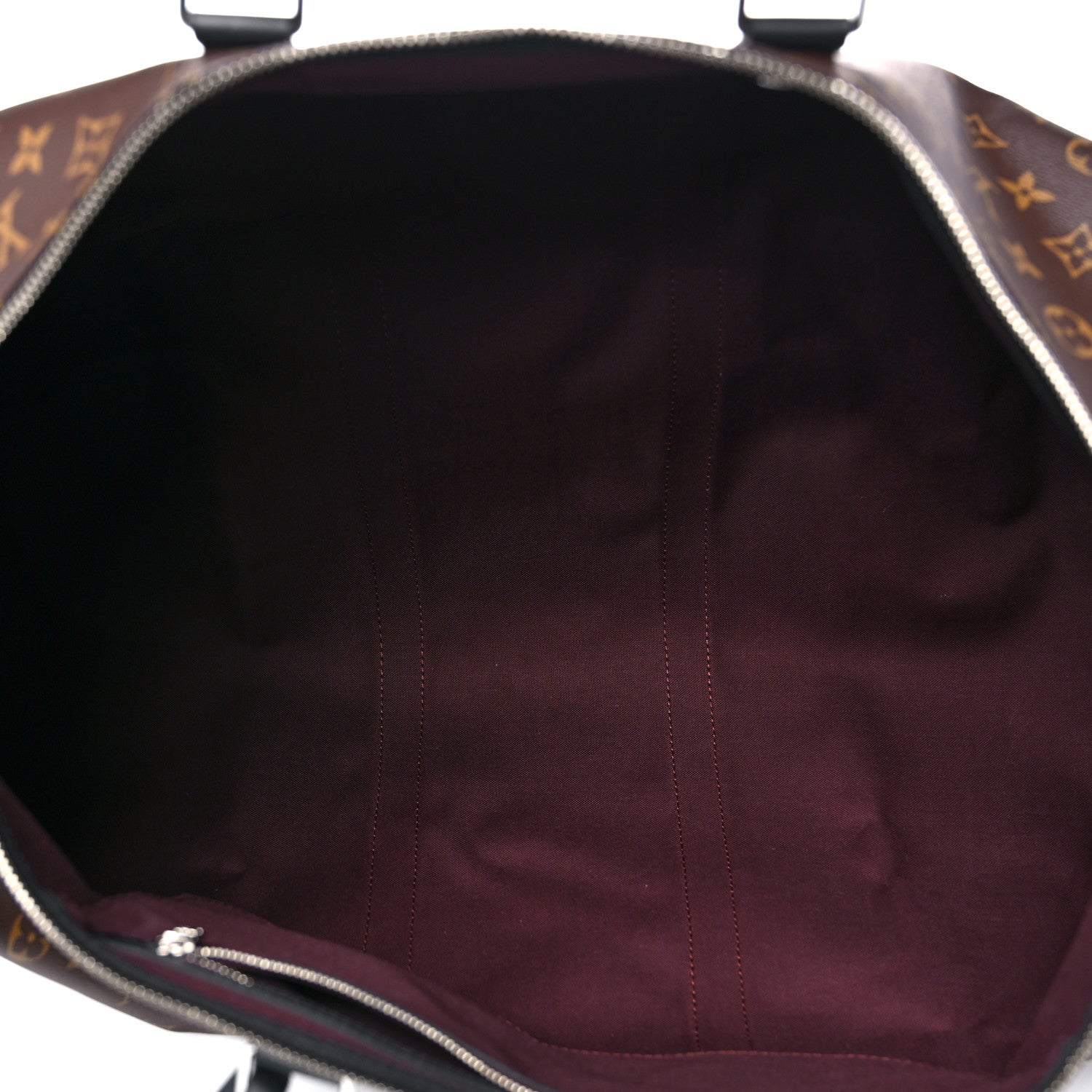 Louis Vuitton Monogram Macassar Keepall Bandouliere 55 5 of 9