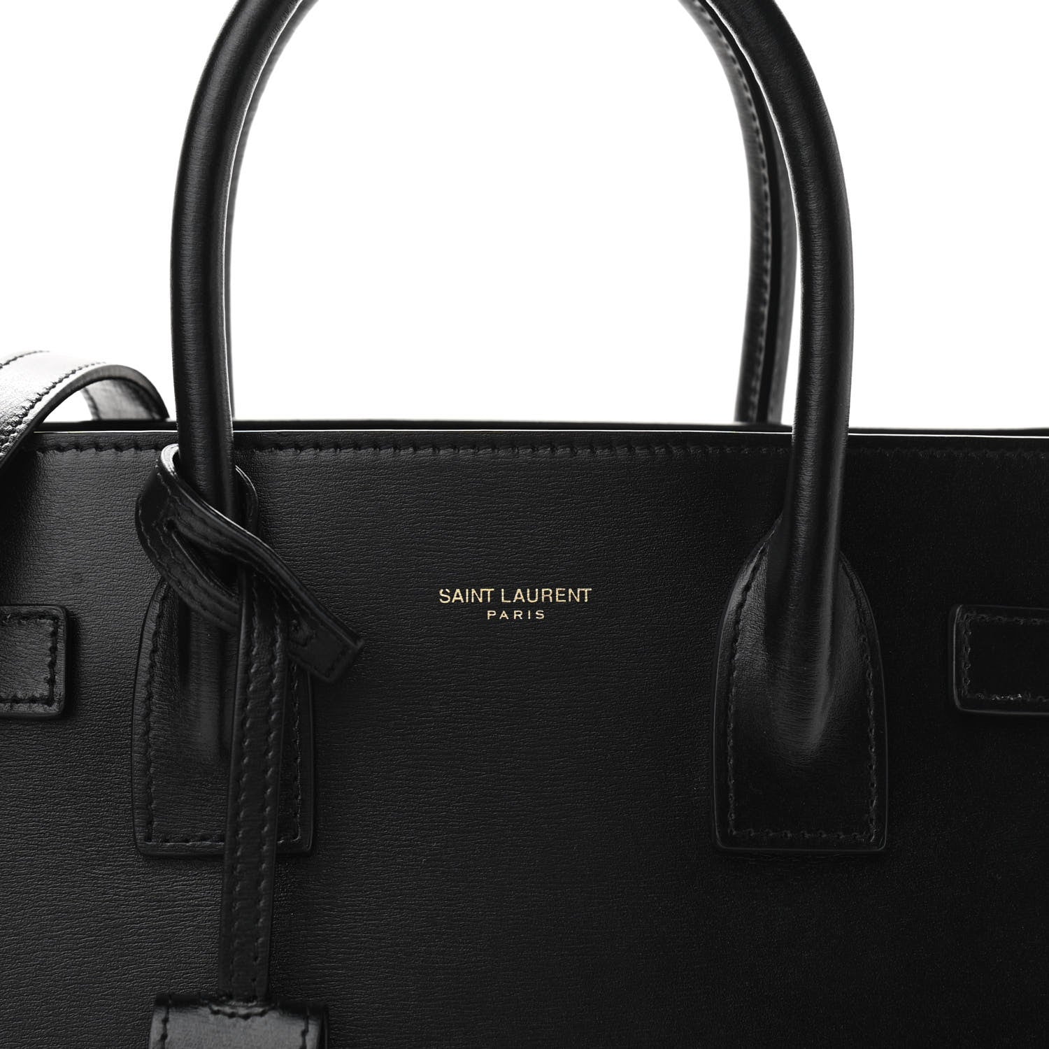 Saint Laurent Calfskin Baby Sac De Jour Black 7 of 10