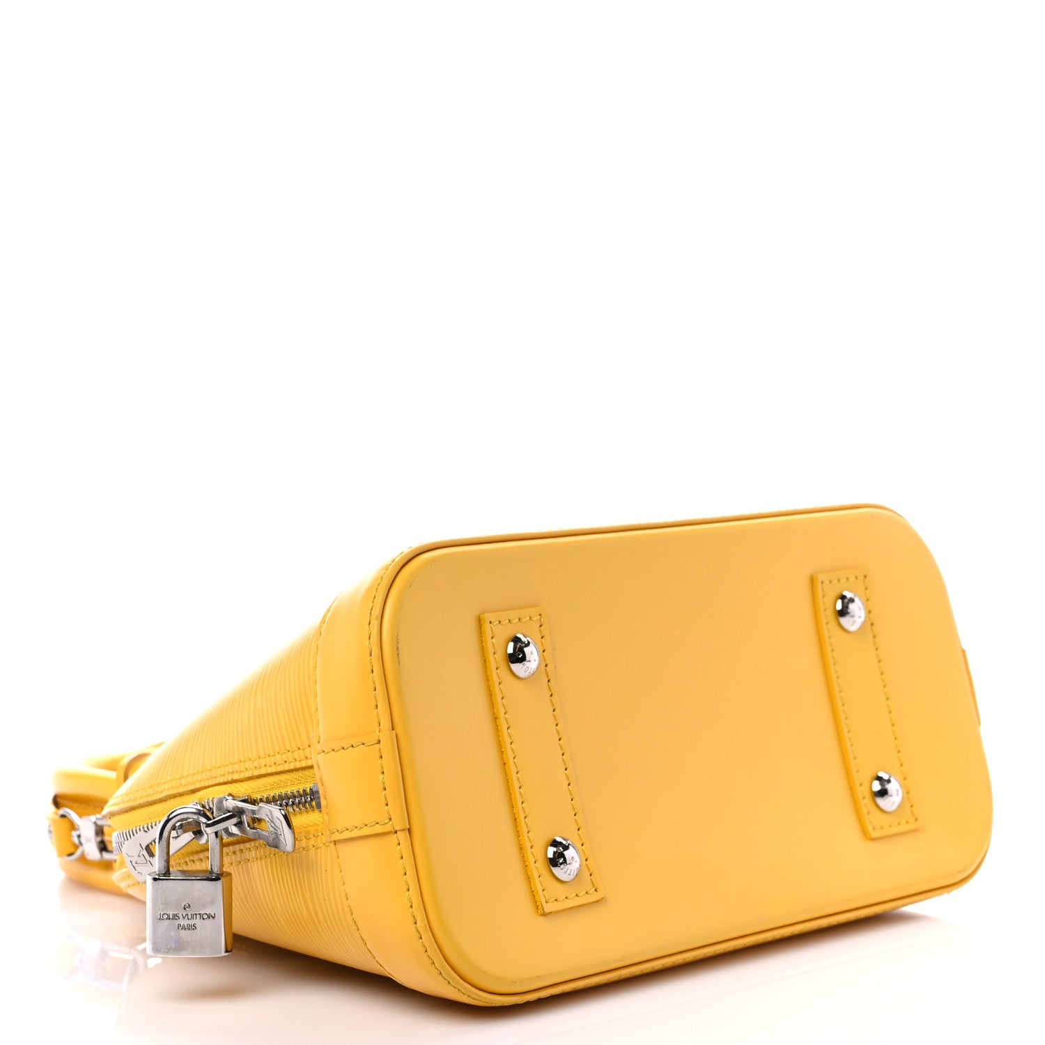Louis Vuitton Epi Alma BB Citron 4 of 15