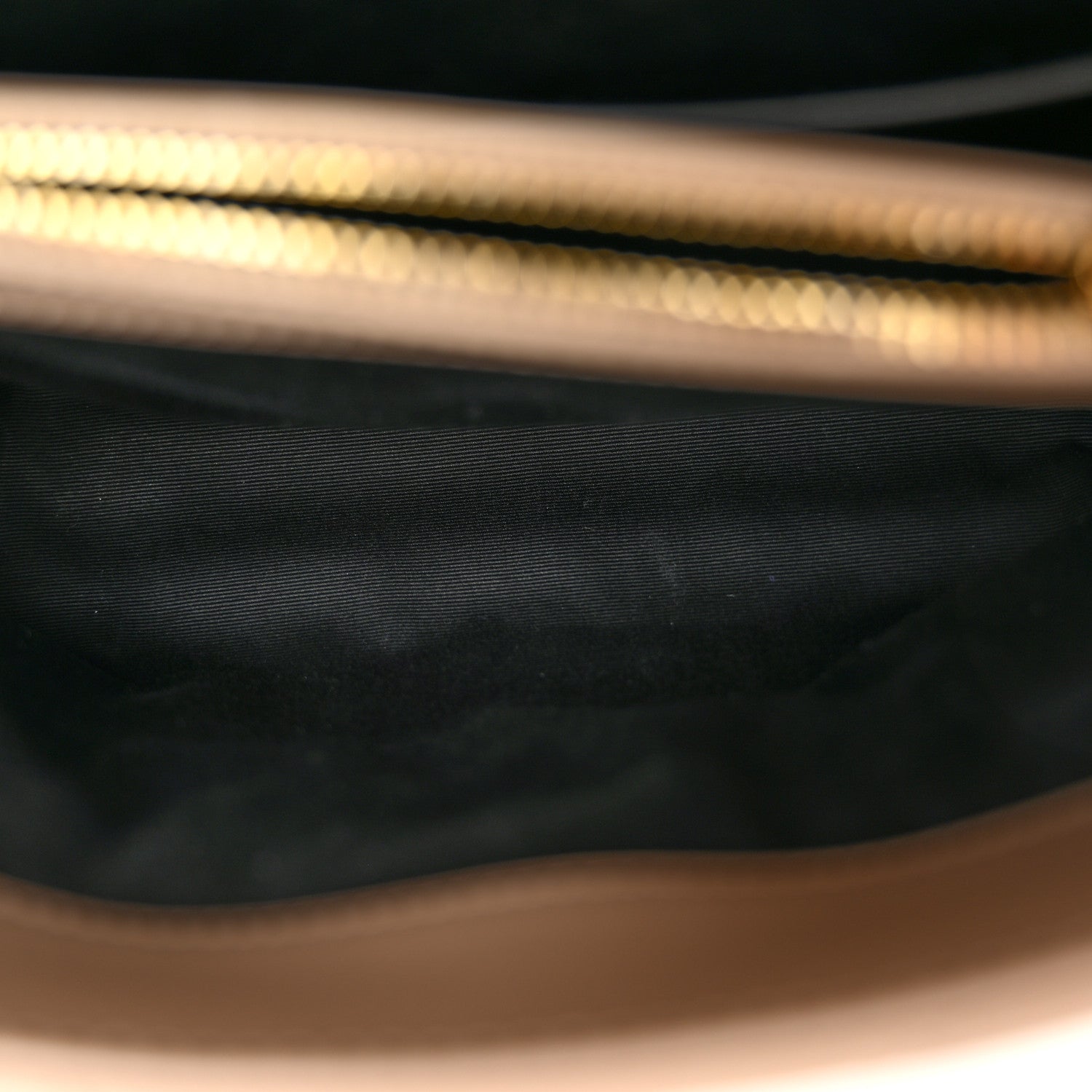 Saint Laurent Calfskin Y Quilted Monogram Small Loulou Chain Satchel Dark Beige 5 of 12