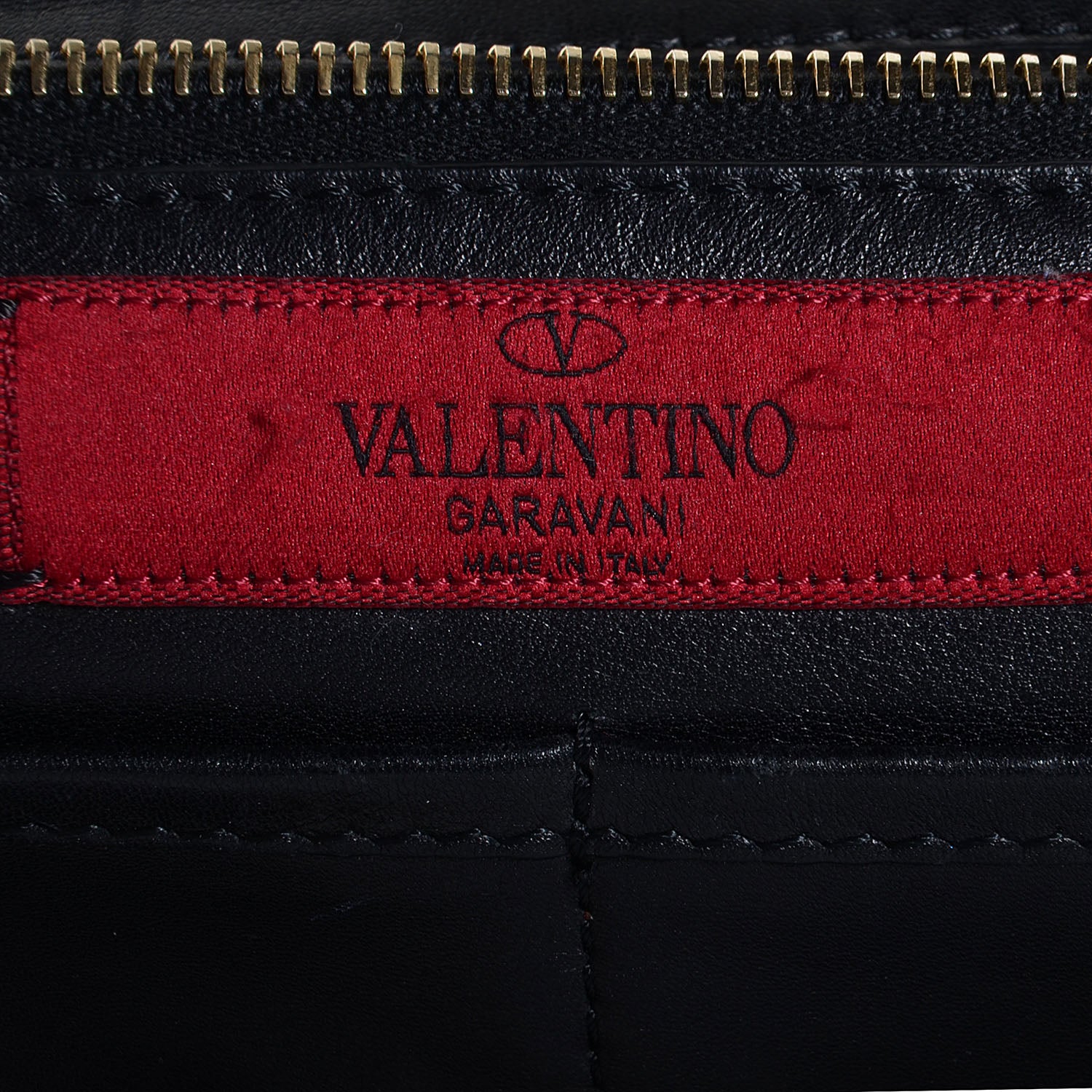 Valentino Garavani Vitello Medium Rockstud Tote Black 6 of 9