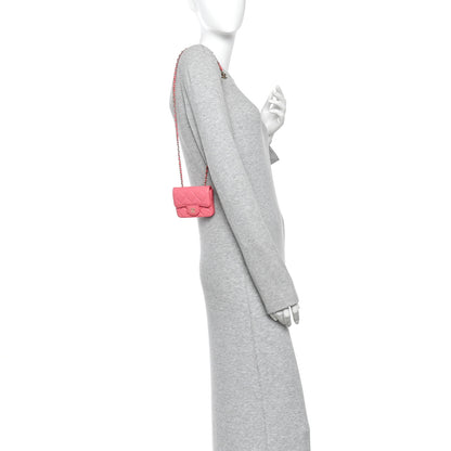 Chanel Lambskin Quilted Mini Chain Belt Bag Pink 2 of 11