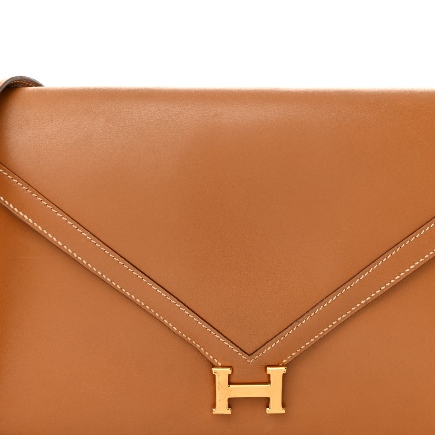 Hermes Box Lydie Clutch Gold 8 of 14