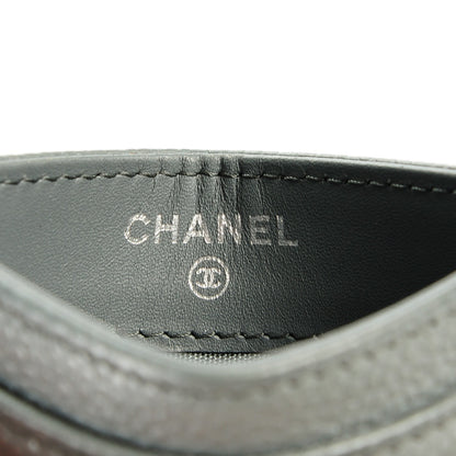 Chanel Caviar Timeless CC Card Holder Grey 6 of 8