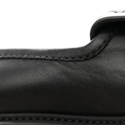 Chanel Lambskin Quilted CC Turnlock Loafers 40 Black 10 of 11