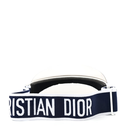Christian Dior Mirrored DiorClub1 Sun Visor Navy 3 of 4