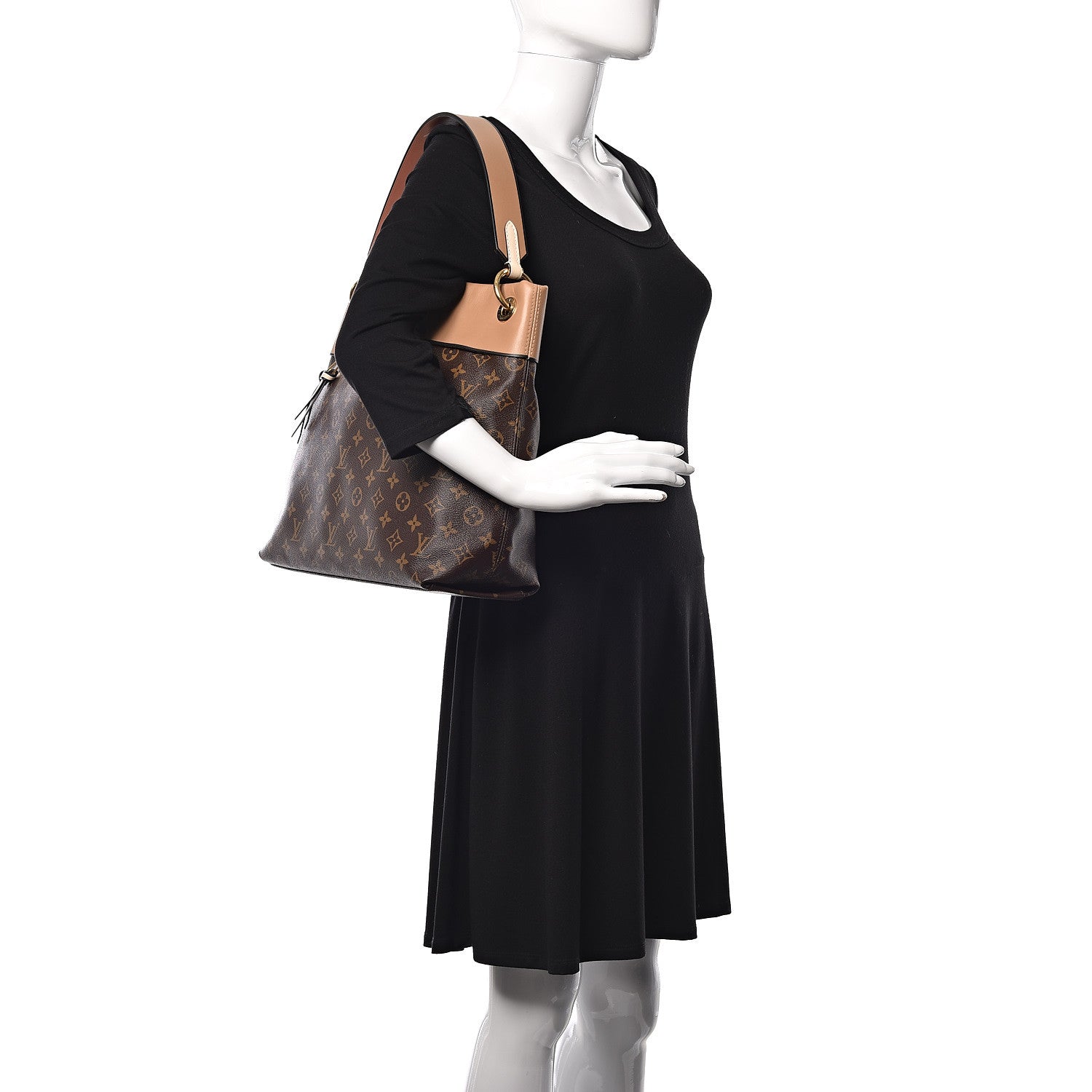 Louis Vuitton Monogram Tuileries Hobo Sesame Peach 2 of 10