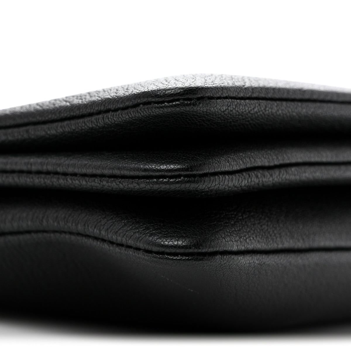 Lambskin Small Trio Crossbody Bag Black
