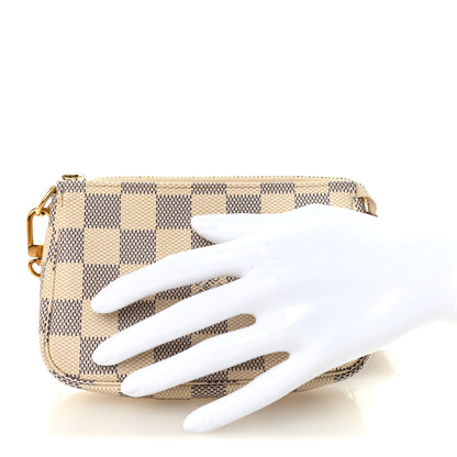 Louis Vuitton Damier Azur Mini Pochette Accessories 2 of 7