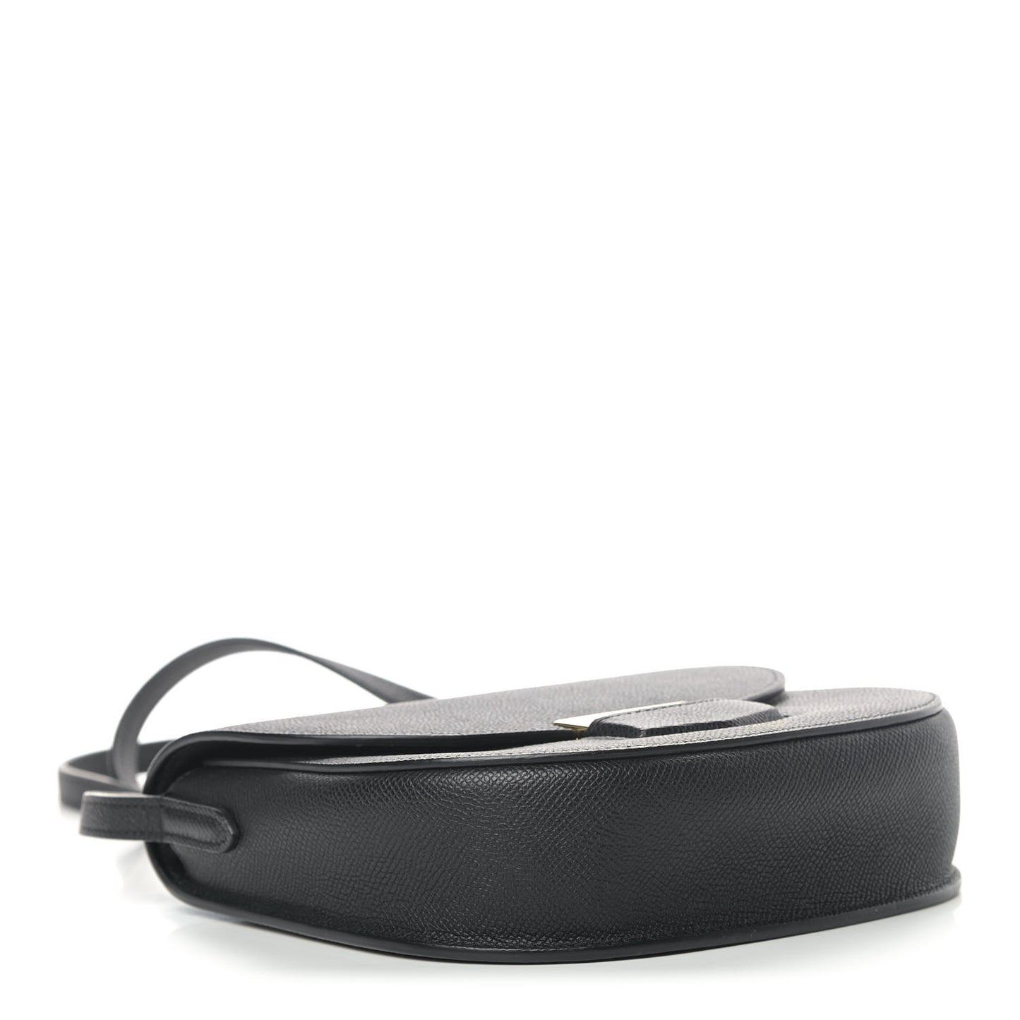 Grained Calfskin Small Trotteur Black