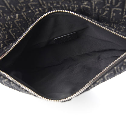 Christian Dior Oblique Mens Saddle Bag 4 of 9