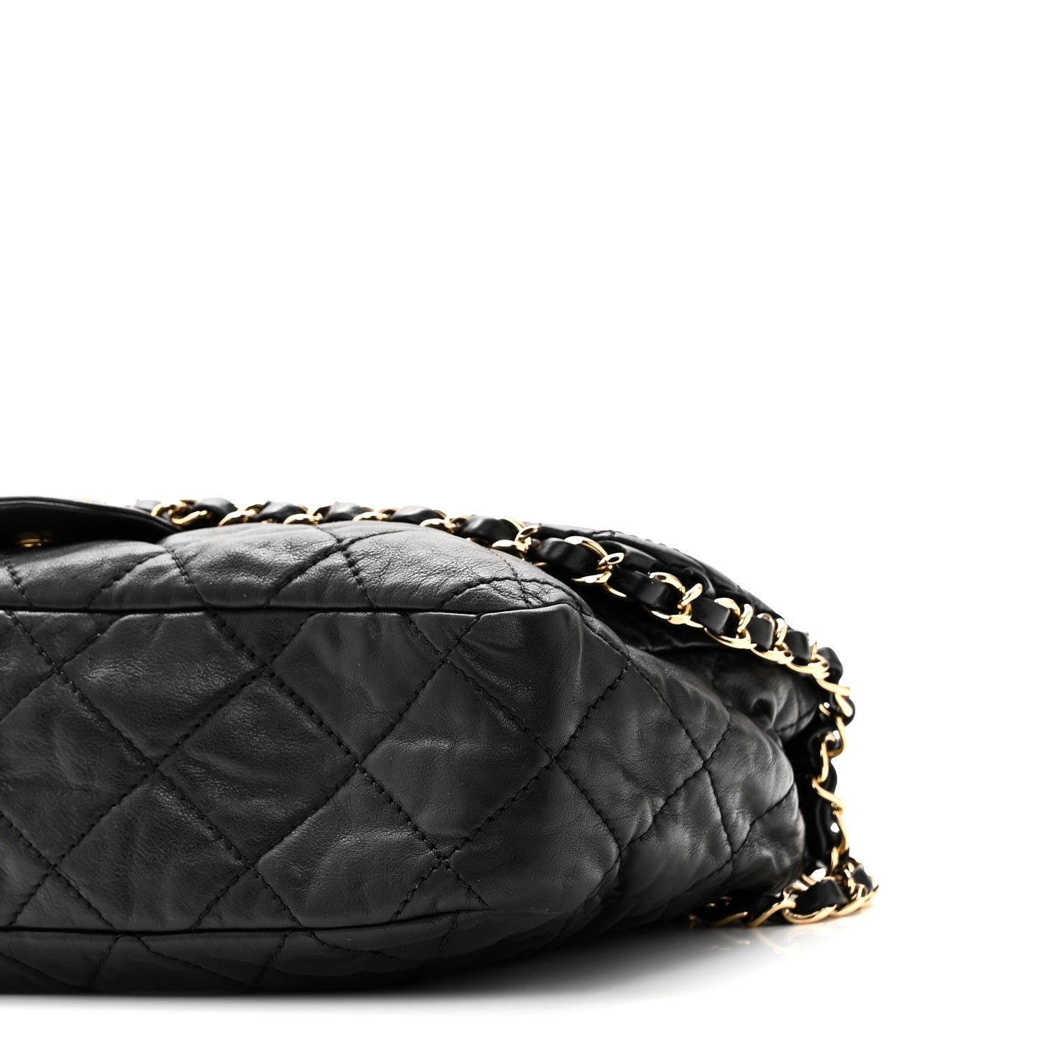 Chanel Calfskin Quilted Medium Chain Me Flap Black 10 of 10