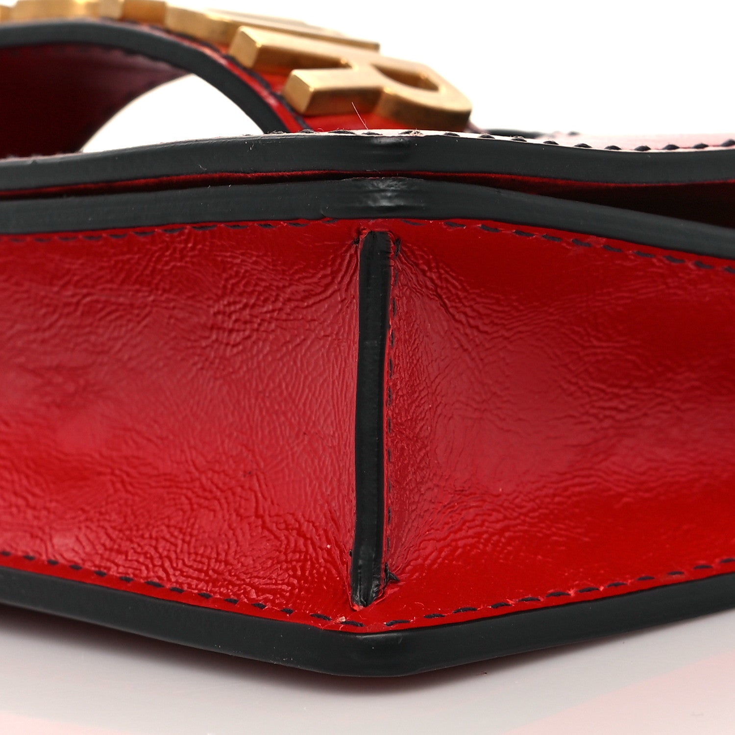 Christian Dior Calfskin Mini J'Adior Chain Flap Bag Spicy Red 9 of 9