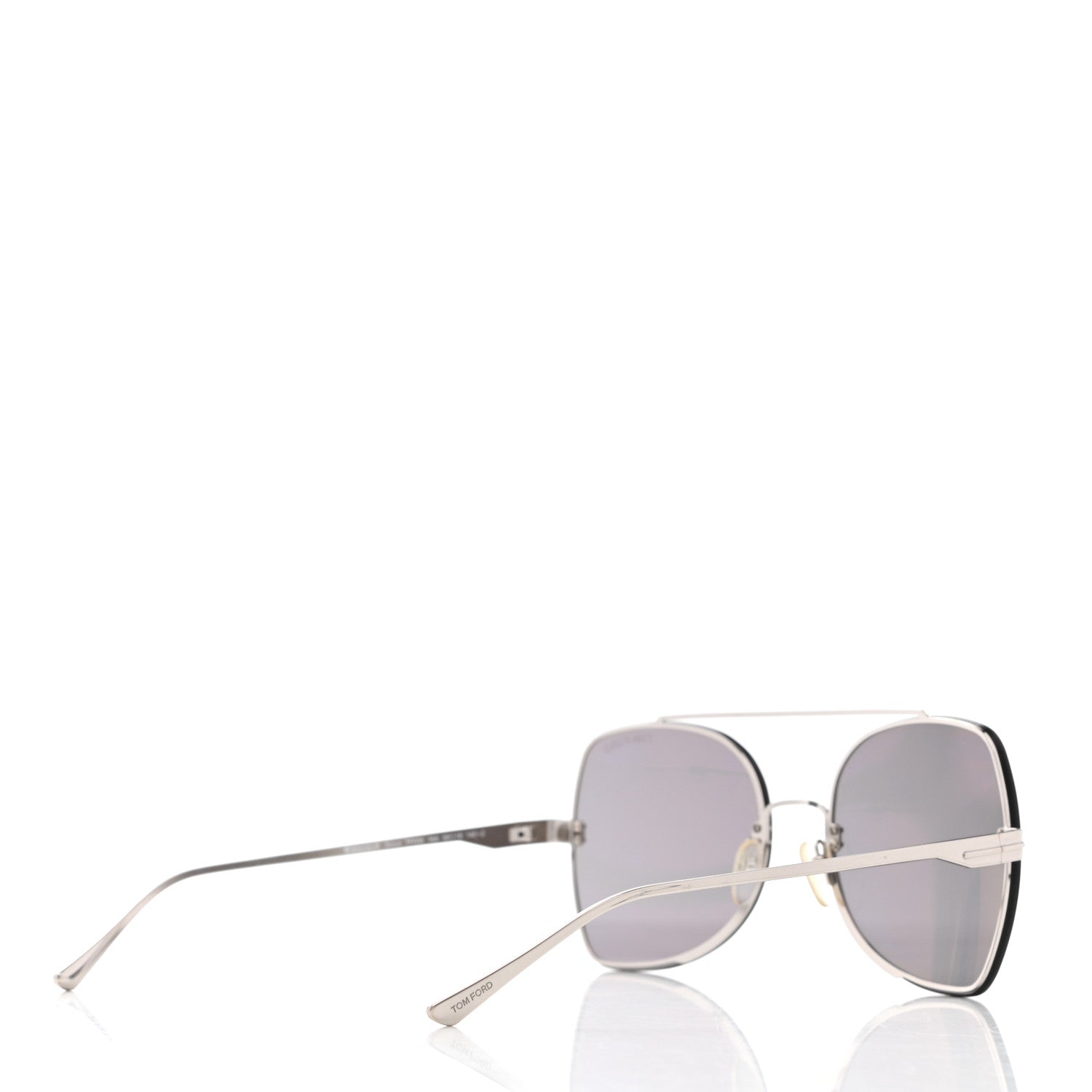 Tom Ford Scout Sunglasses TF656 Silver 4 of 9