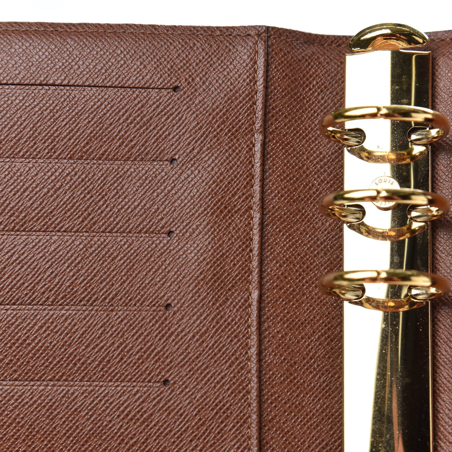 Monogram Medium Ring Agenda Cover