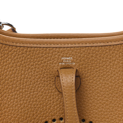 Hermes Taurillon Clemence Allegro Evelyne TPM Sesame 6 of 10