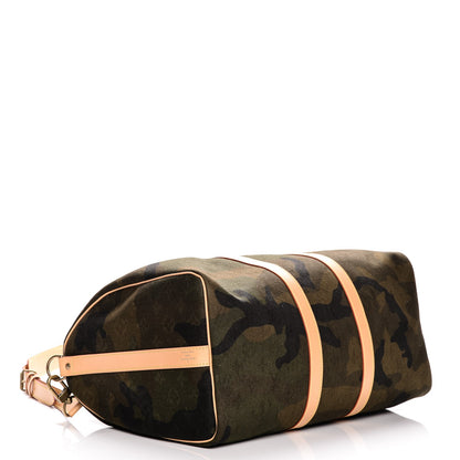 Louis Vuitton X SUPREME Monogram Camouflage Keepall Bandouliere 45 4 of 8