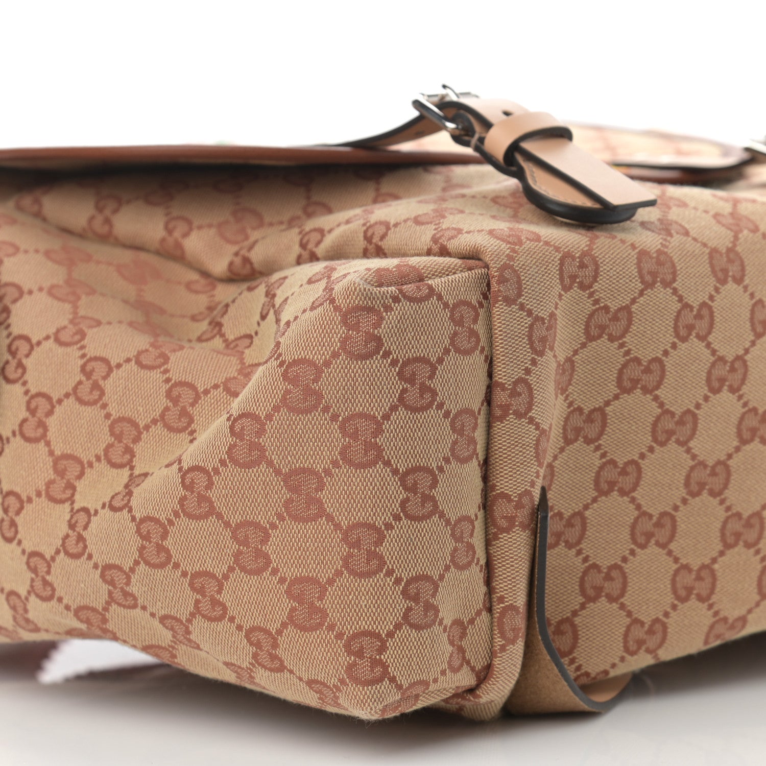 Gucci Monogram Childrens Sciroppo Patch Backpack Beige 9 of 11