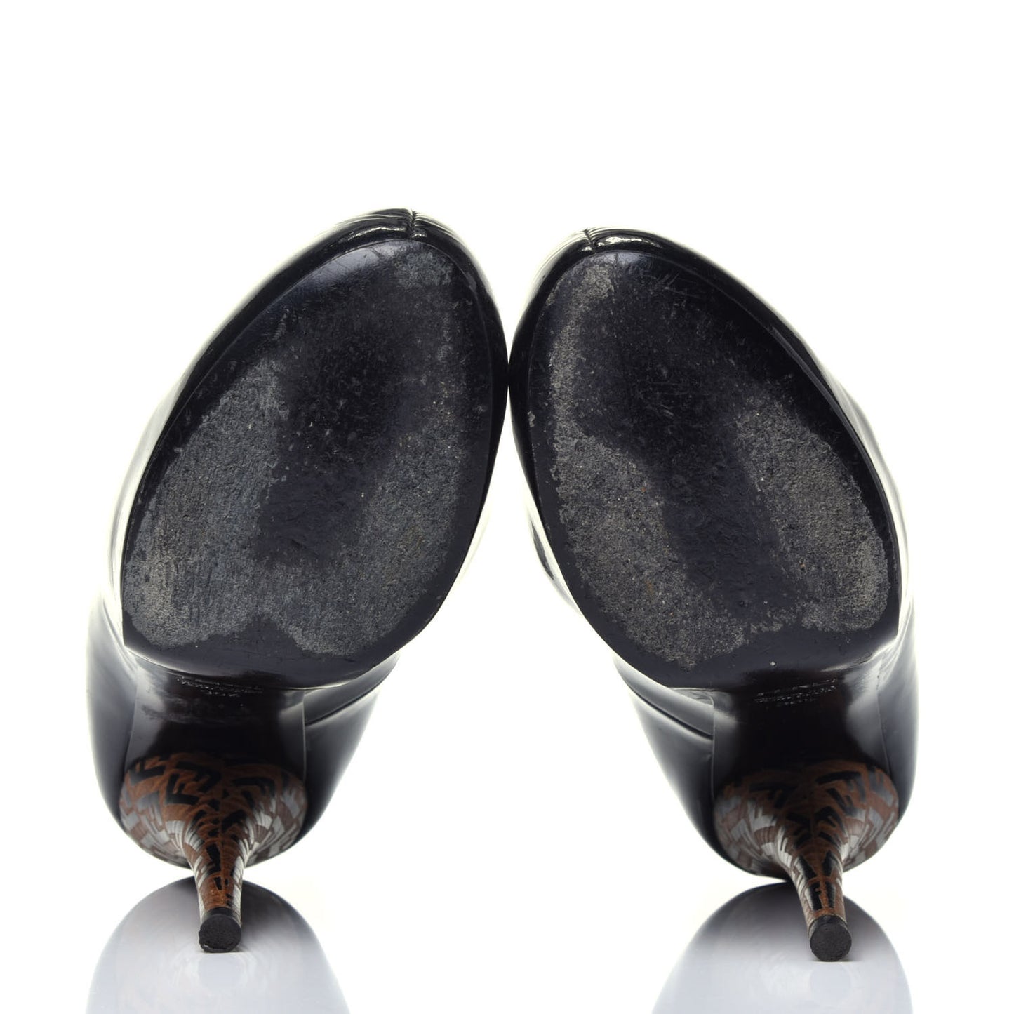 Patent FF Superstar Platform Pumps 36.5 Black