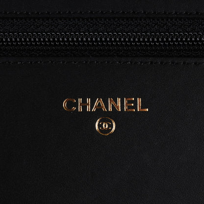 Chanel Caviar Timeless CC Wallet On Chain WOC Black 14 of 37