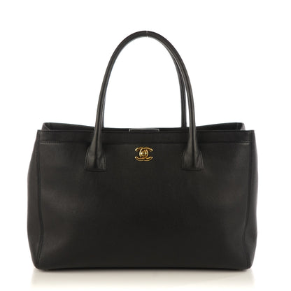 Chanel Calfskin Cerf Executive Shopper Tote Black 1 of 7