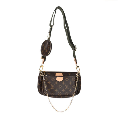 Louis Vuitton Monogram My World Tour Multi Pochette Accessories Kaki 1 of 5
