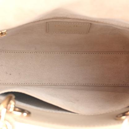 Christian Dior Lambskin Cannage Small My ABCDior Lady Dior Beige 5 of 15