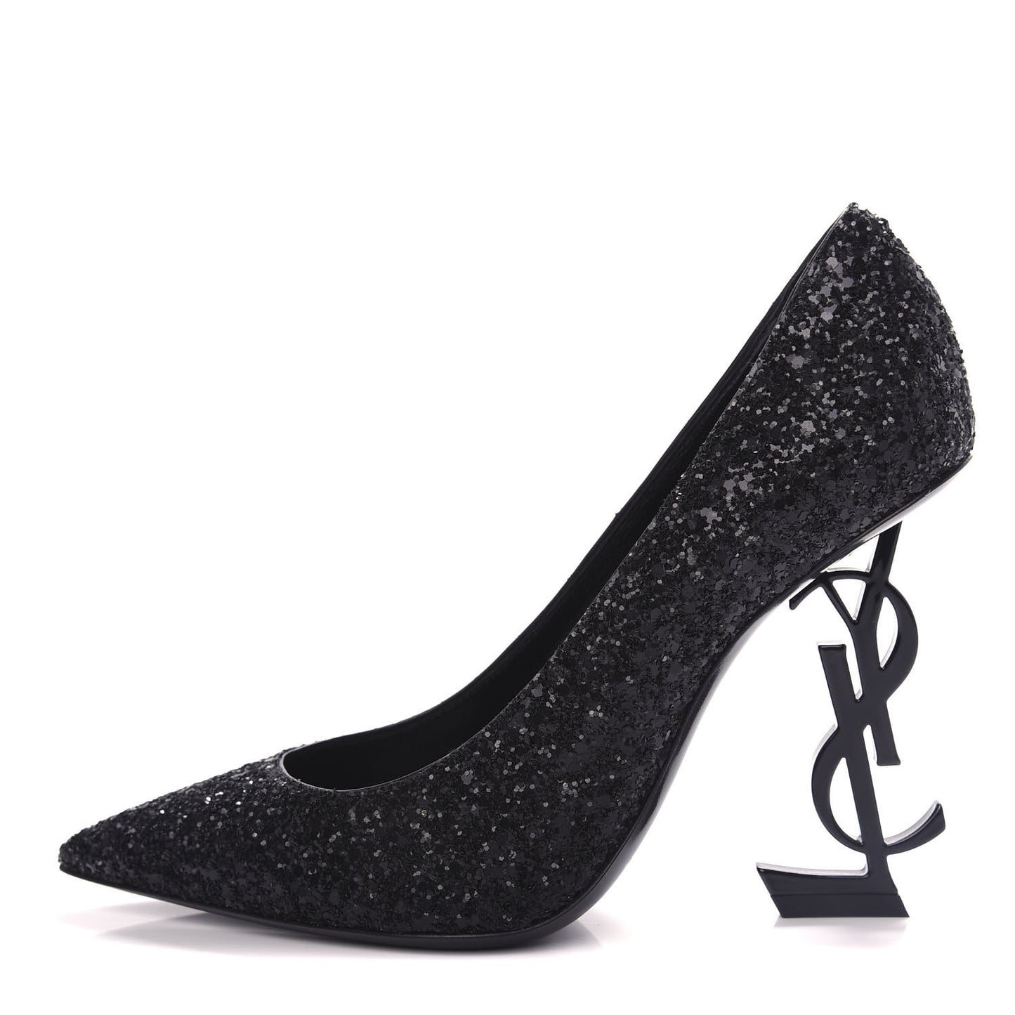 Glitter Opyum 100 Pumps 36 Black
