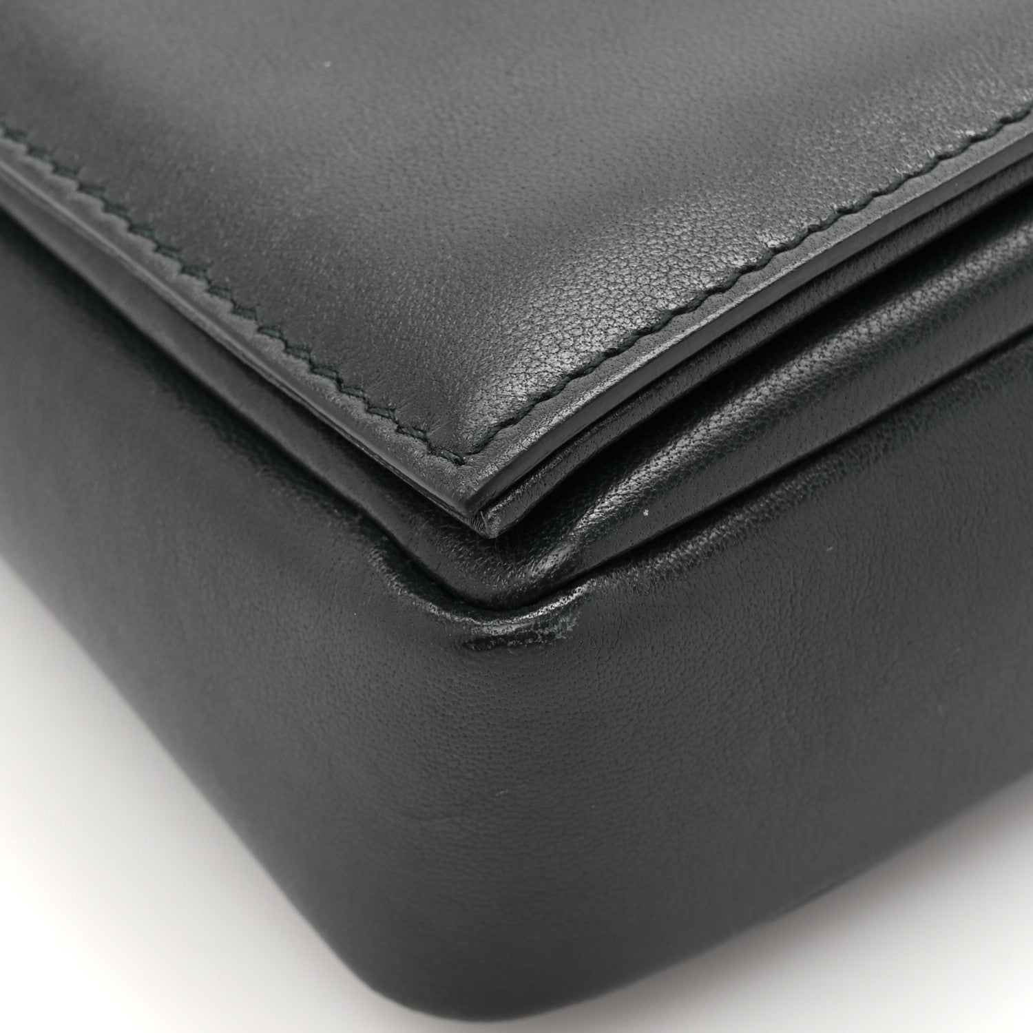 Saint Laurent Lambskin Monogram Tassel Kate 99 Dark Leaf 14 of 17