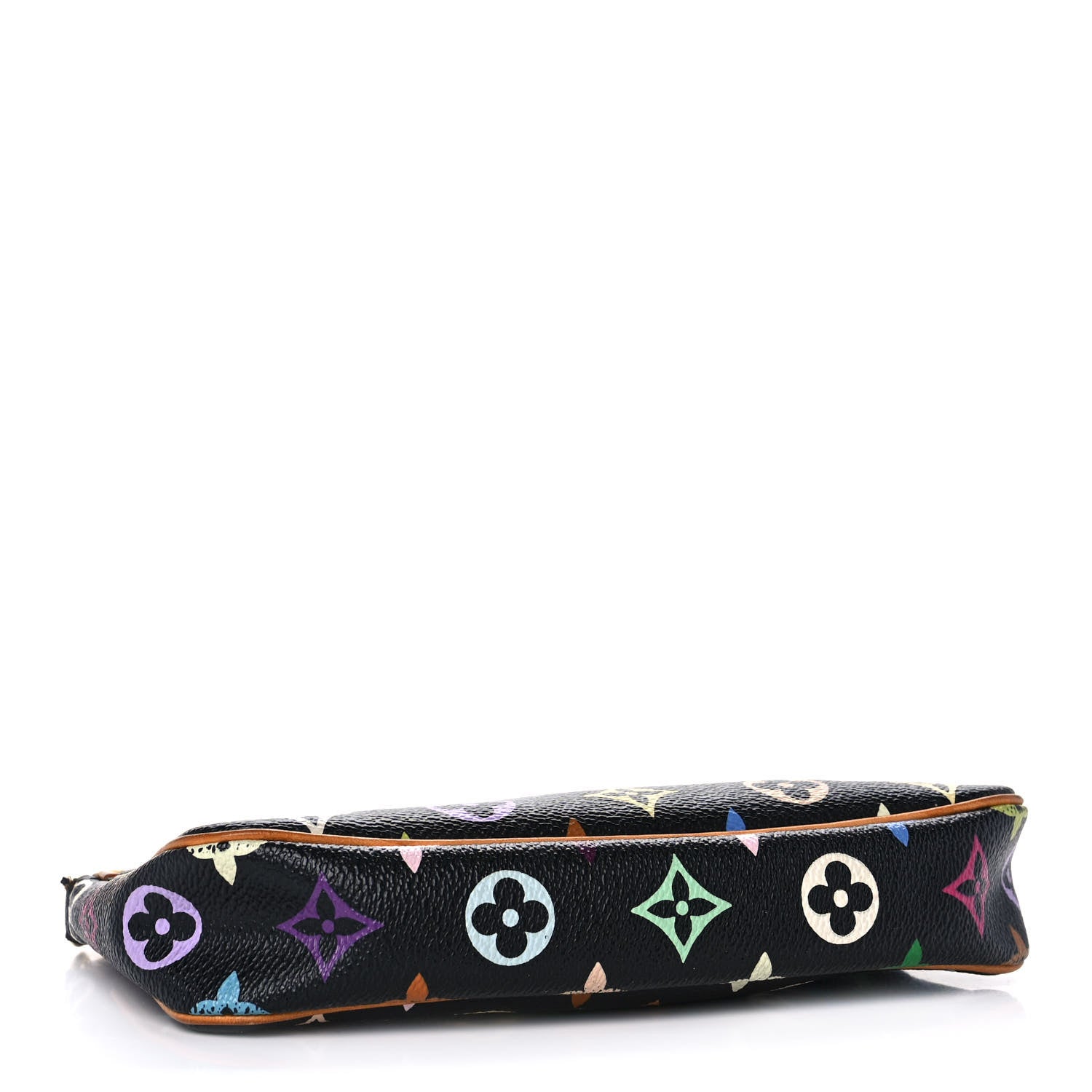 Louis Vuitton Monogram Multicolor Pochette Accessories Black 4 of 10