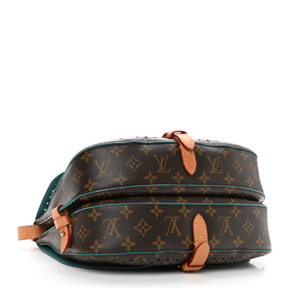 Louis Vuitton Monogram SC Flore Saumur Teal 4 of 9