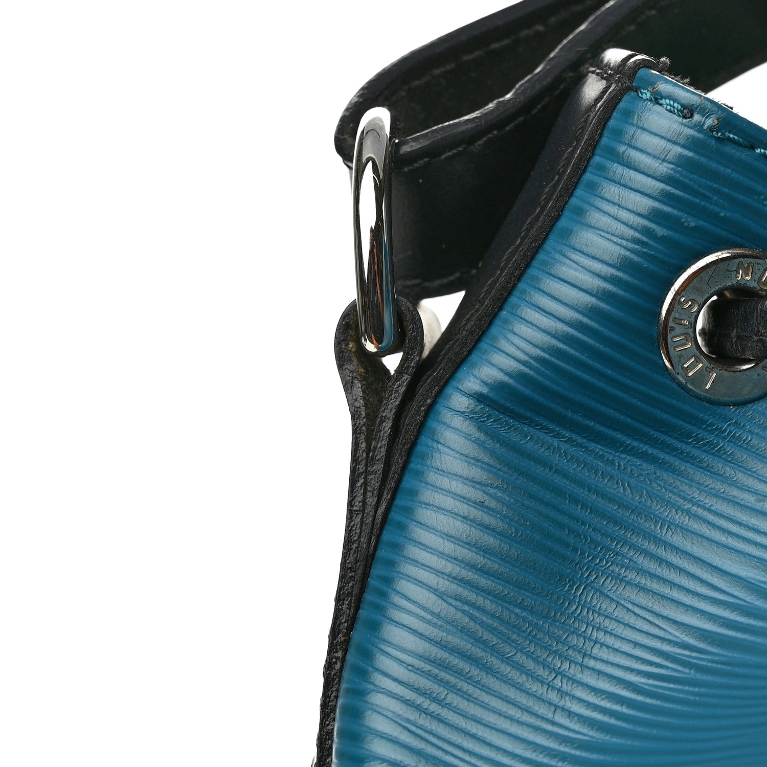 Louis Vuitton Epi Tri-Color Petit Noe Cyan 12 of 12
