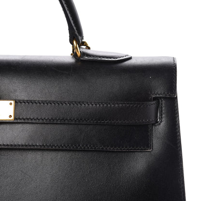 Hermes Box Kelly Sellier 35 Black 41 of 53