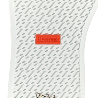 Hermes Calfskin Day Sneakers 35 White 6 of 8