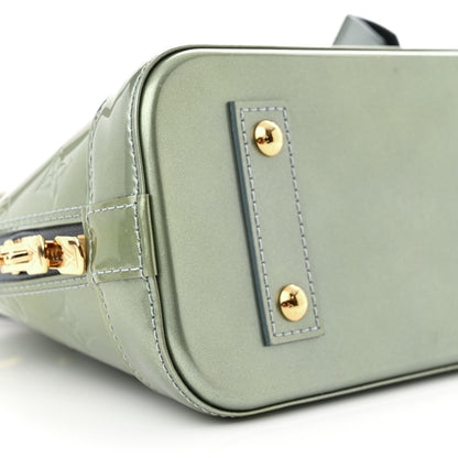 Louis Vuitton Vernis Alma BB Givre 8 of 10