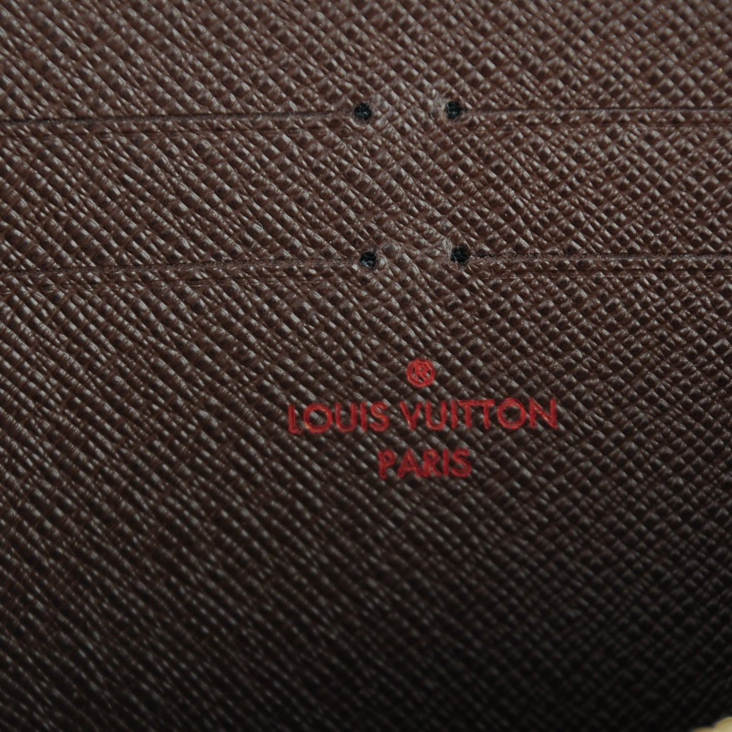 Damier Ebene Zippy Wallet