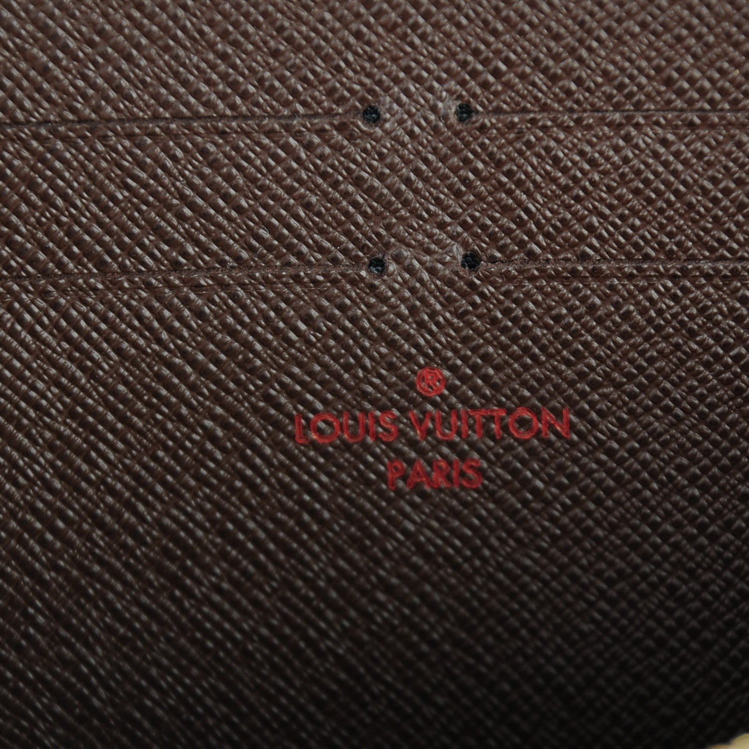 Louis Vuitton Damier Ebene Zippy Wallet 6 of 7