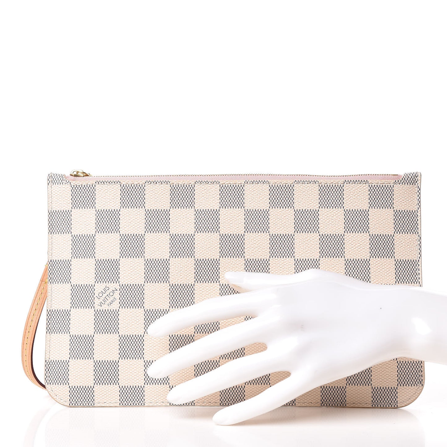 Damier Azur Neverfull MM GM Pochette Rose Ballerine