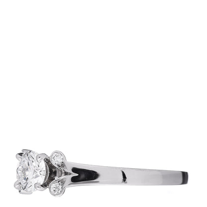 Cartier Platinum Diamond .35ct Ballerine Engagement Ring 50 5.25 3 of 7
