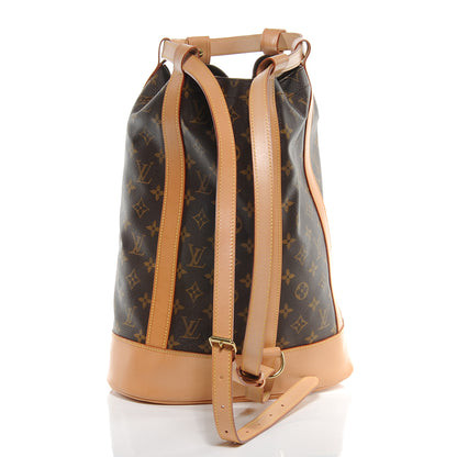 Louis Vuitton Monogram Randonnee GM Backpack 3 of 7