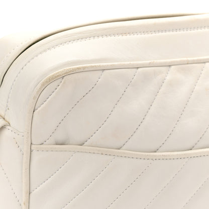 Chanel Lambskin Quilted CC Tassel Camera Case White 17 of 18