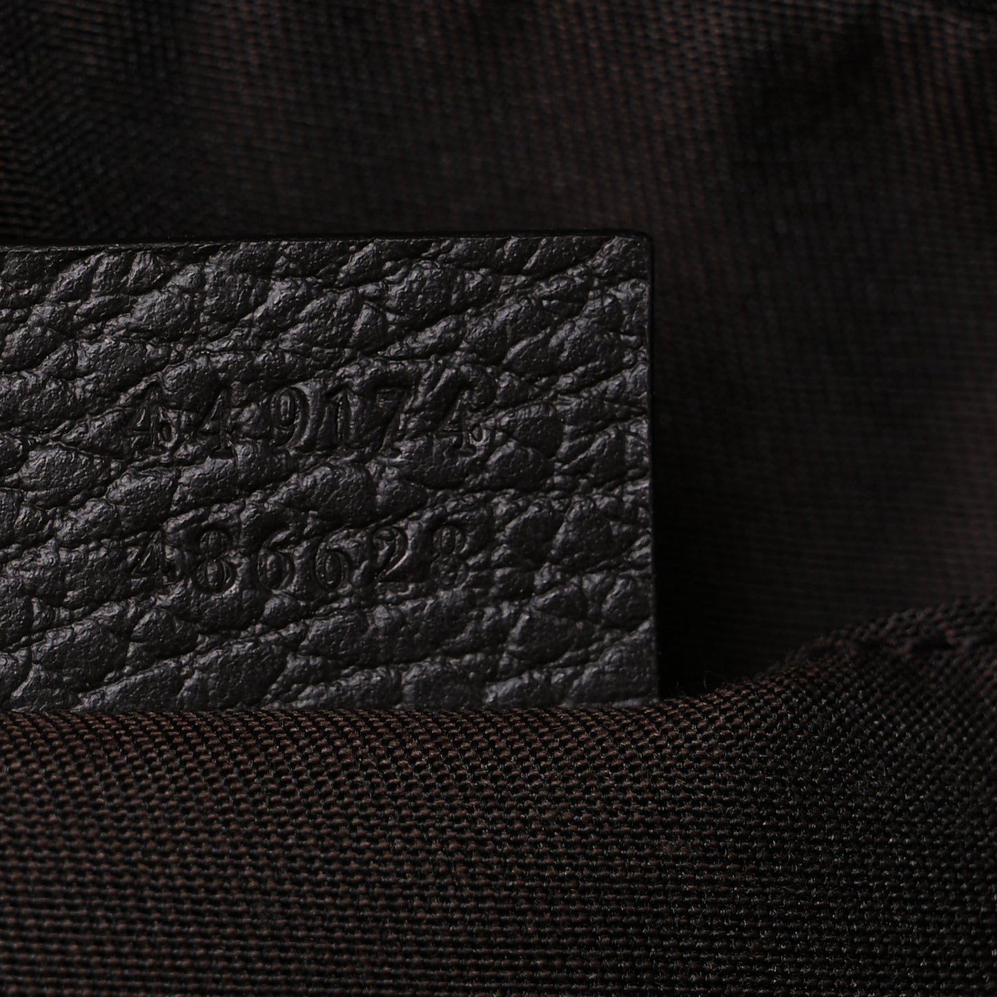 Monogram Belt Bag Dark Brown