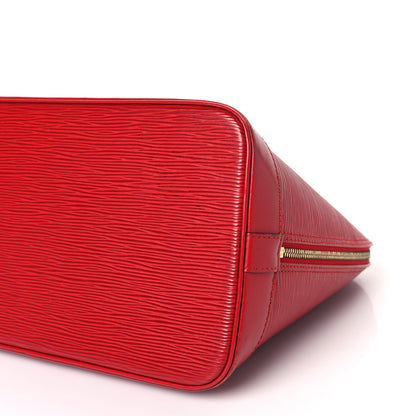 Louis Vuitton Epi Alma PM Castillan Red 8 of 9