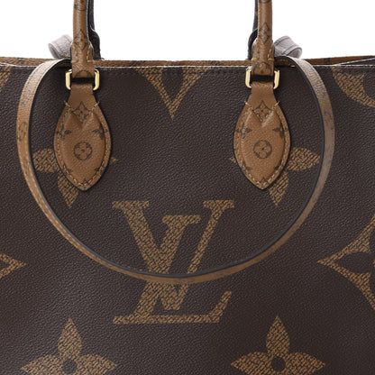 Louis Vuitton Reverse Monogram Giant Onthego MM 11 of 12