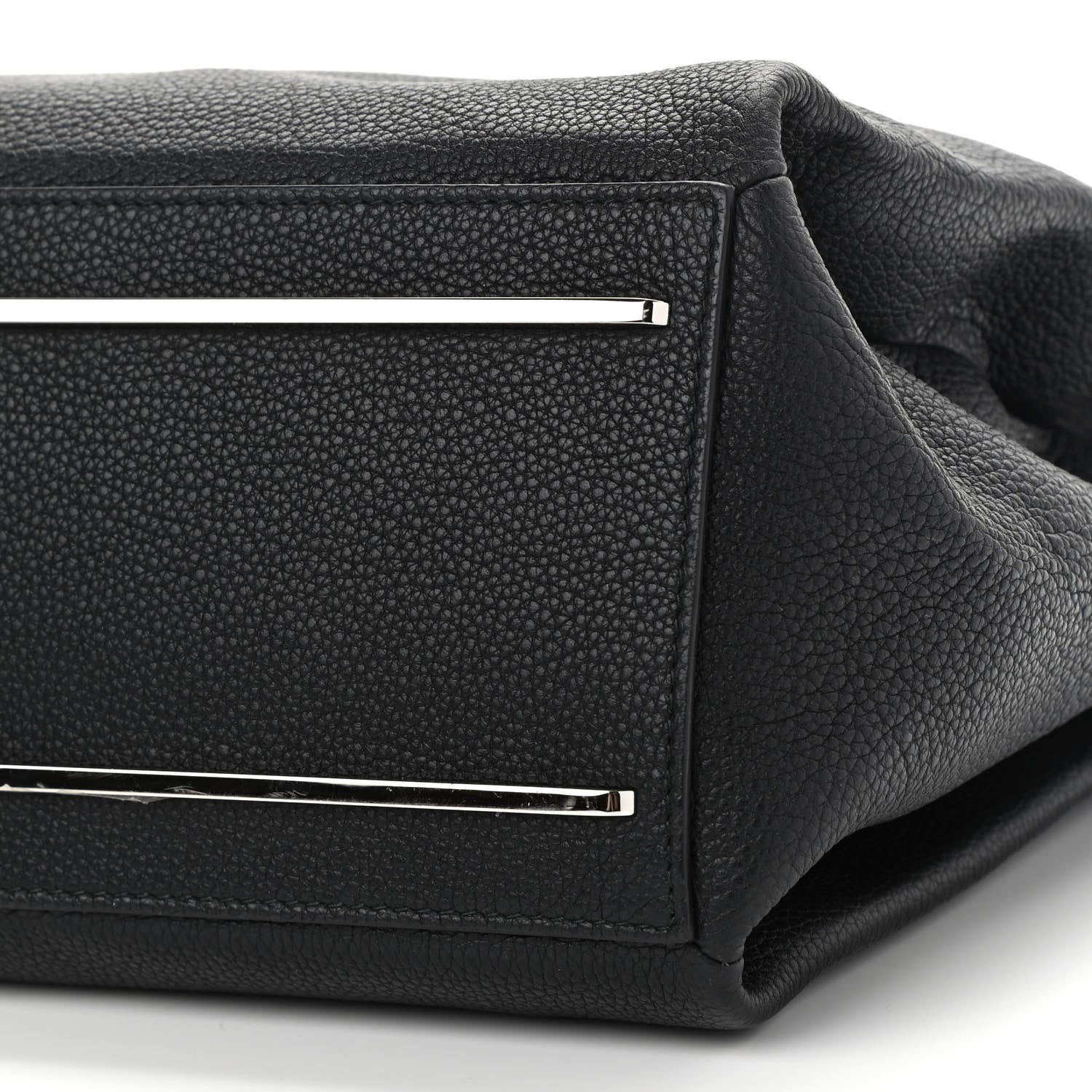 Balenciaga Calfskin Le Dix Soft Cabas M Shoulder Bag Black 10 of 11
