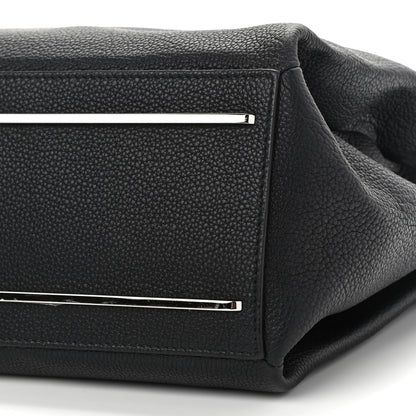 Balenciaga Calfskin Le Dix Soft Cabas M Shoulder Bag Black 10 of 11
