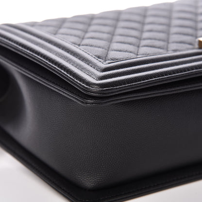 Chanel Caviar Quilted New Medium Boy Flap Black 8 of 12