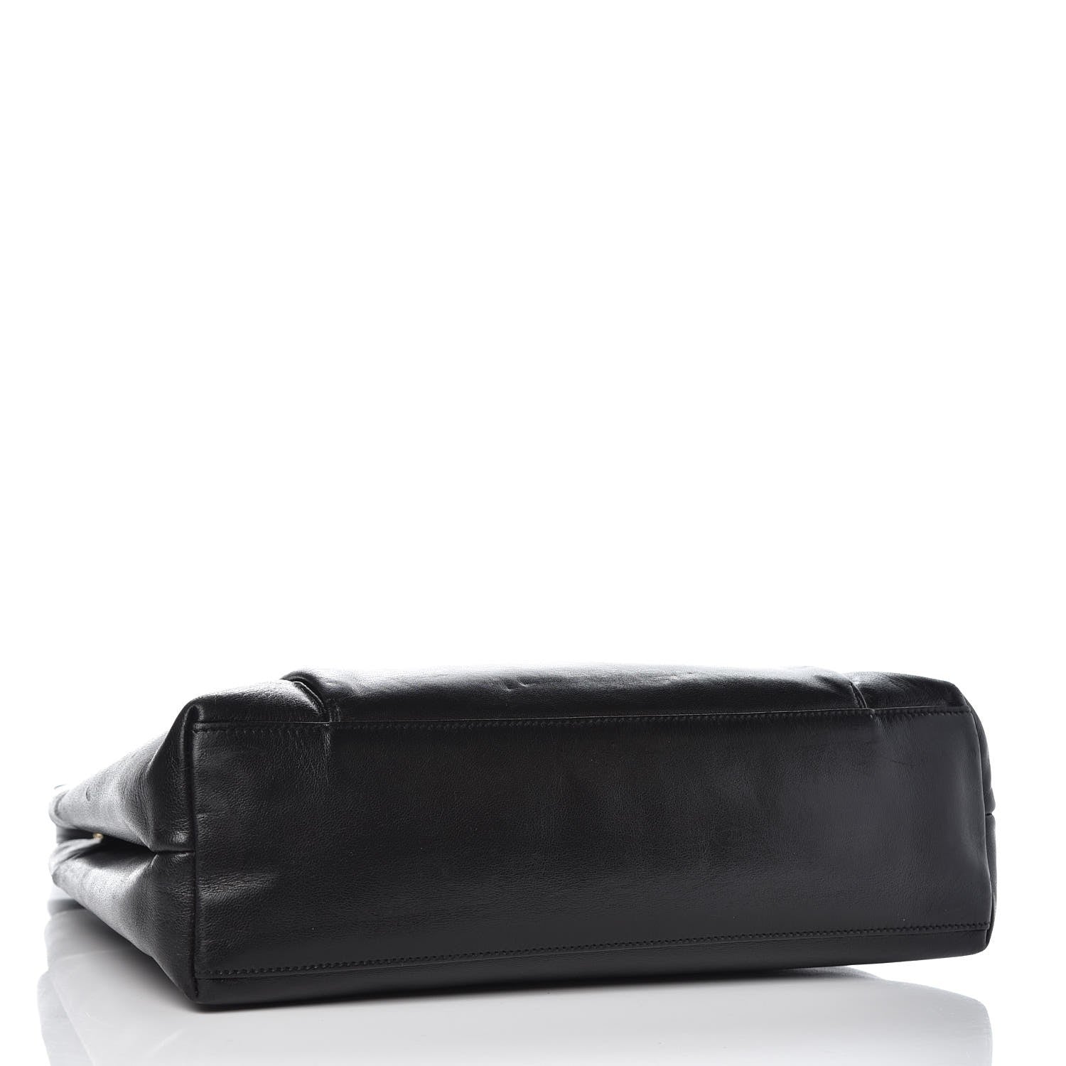 Chanel Lambskin CC Tote Black 4 of 7
