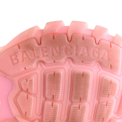 Balenciaga Fabric Mesh Clear Sole Womens Triple S Sneakers 36 Pink 7 of 9