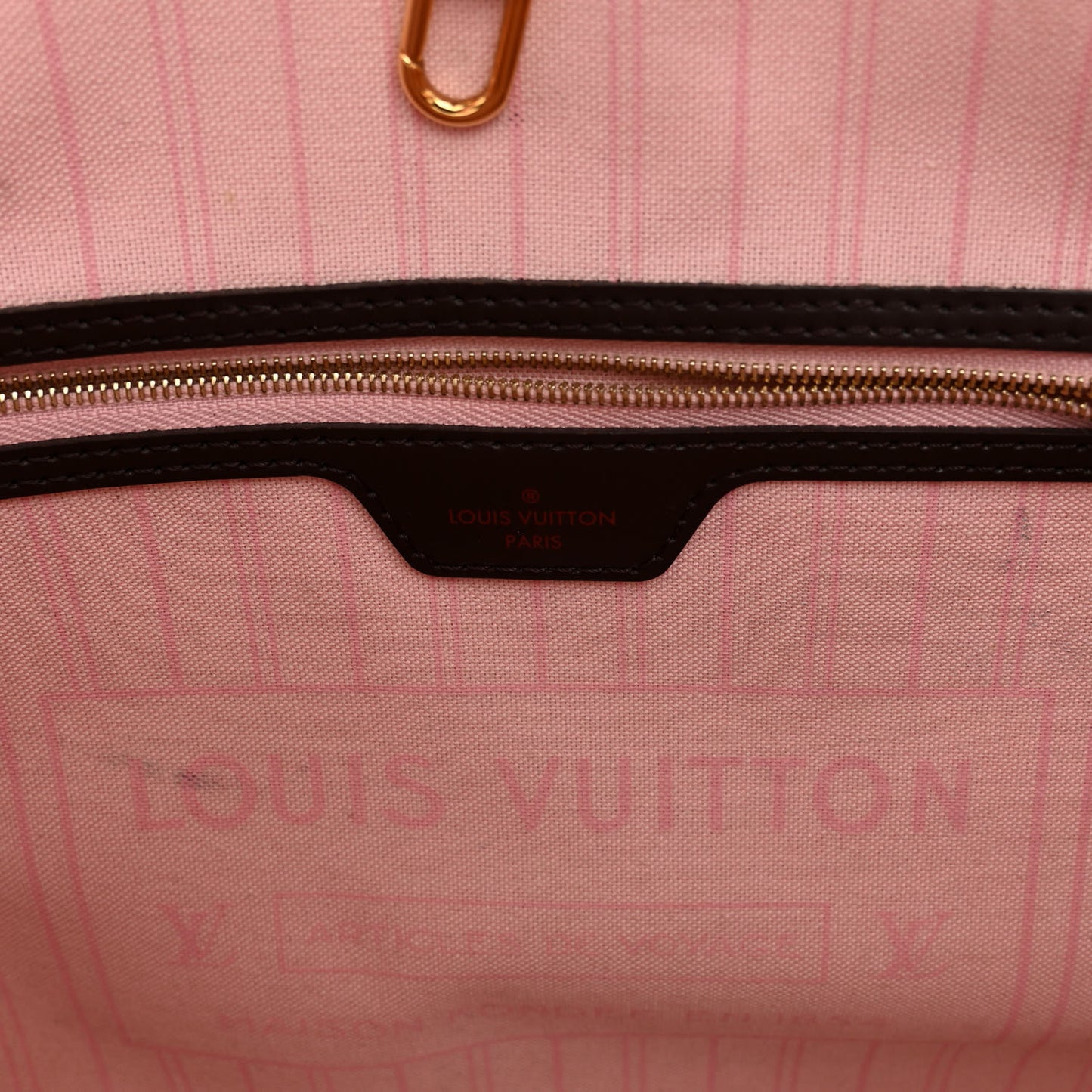 Damier Ebene Neo Neverfull MM Rose Ballerine